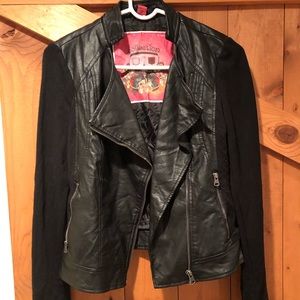 Leather jacket